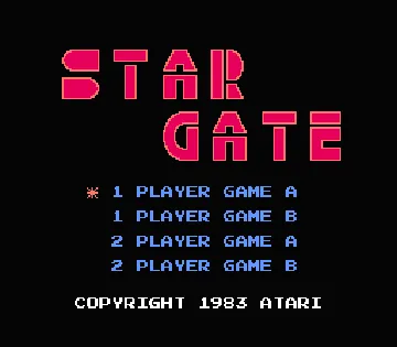 Star Gate (Japan) screen shot title